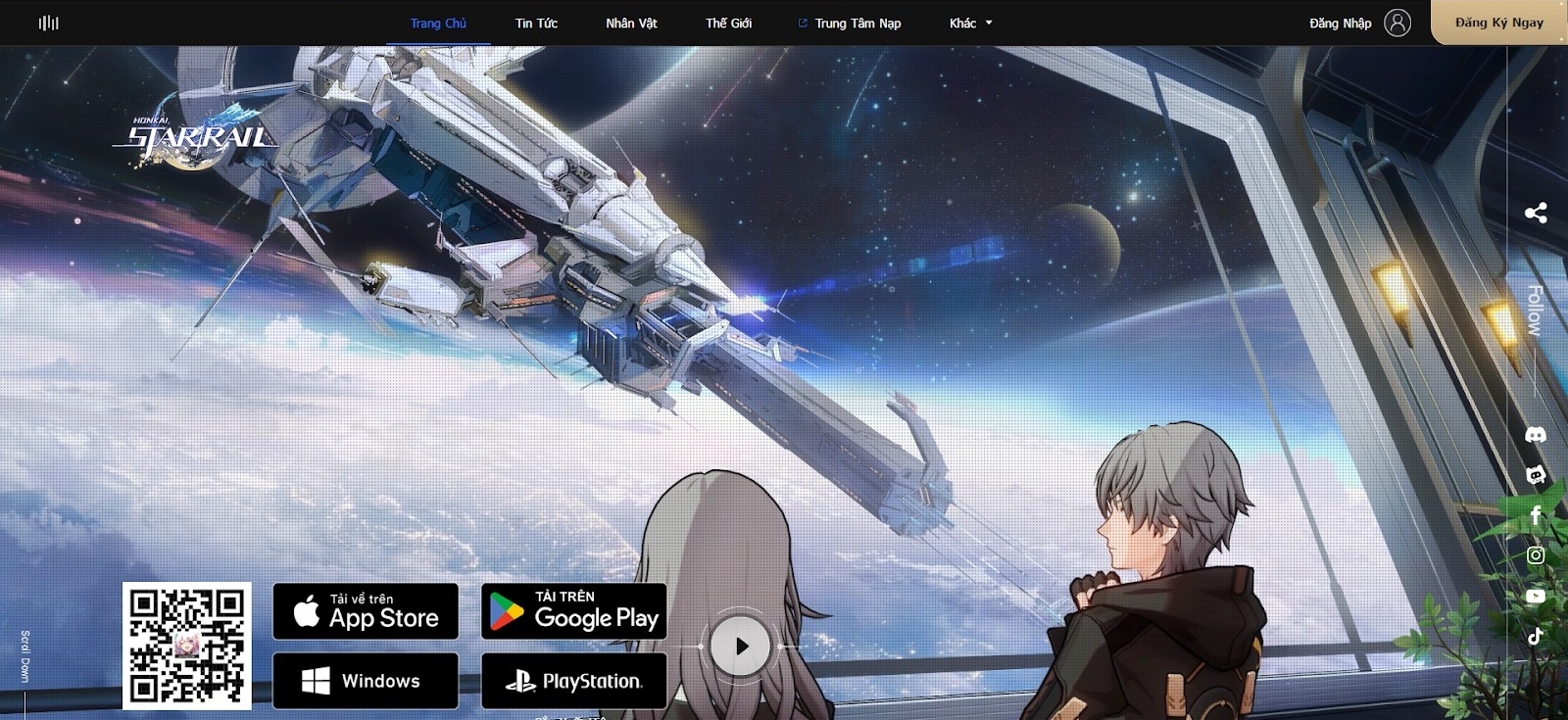 Tải Honkai Star Rail phiên bản PC chính thức, trải nghiệm đồ họa sắc nét và gameplay mượt mà.